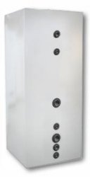 Fyrkantig isolerad 500L ackumulatortank MU, är en vanligt förekommande ackumulatortank som är anpassad för smala dörrpassager.