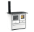 Vedspis Gaia 149 AVSX är en prisvärd och robust vedspis med en snygg design som skapar känslan av den öppna spisen.