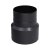 Skorstensrör/rökrör övergång D180-150mm används för anslutning av en vedeldad kamin/eldstad och en befintlig skorsten.
