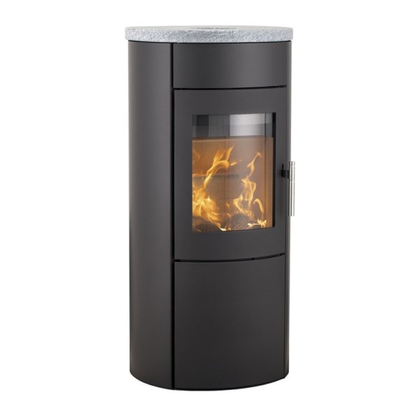 Vattenmantlad kamin Scan-Line 805 Aqua har utvecklats med ett unikt dubbelkammarsystem.