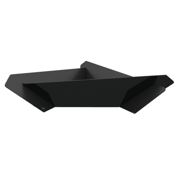 Eldstad utomhus Triangle är en högkvalitativa fristående trädgårdseldstad med unik och extremt modern design