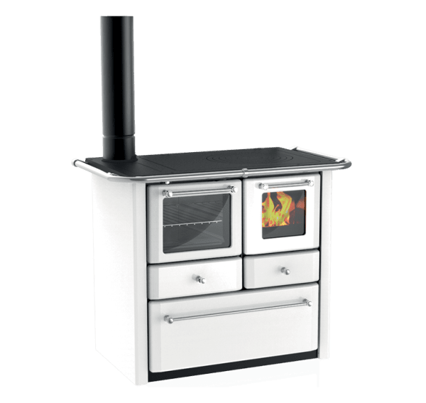 Vedspis Gaia 149 AVSX är en prisvärd och robust vedspis med en snygg design som skapar känslan av den öppna spisen.