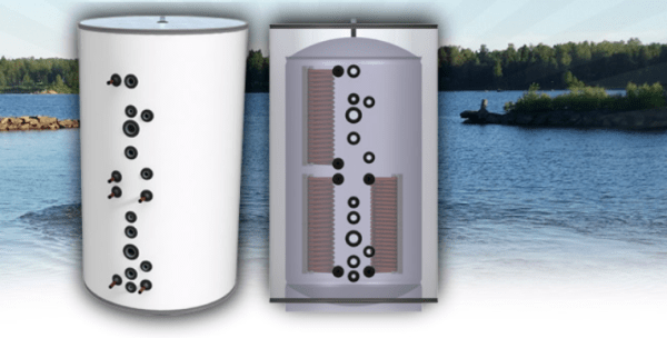 Rund isolerad 1000L ackumulatortank MU-TIP är en välisolerad ackumulatortank med löstagbar isolering för anslutning av flera ene