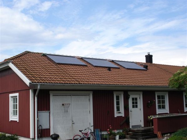 vakuumrörsolfångare